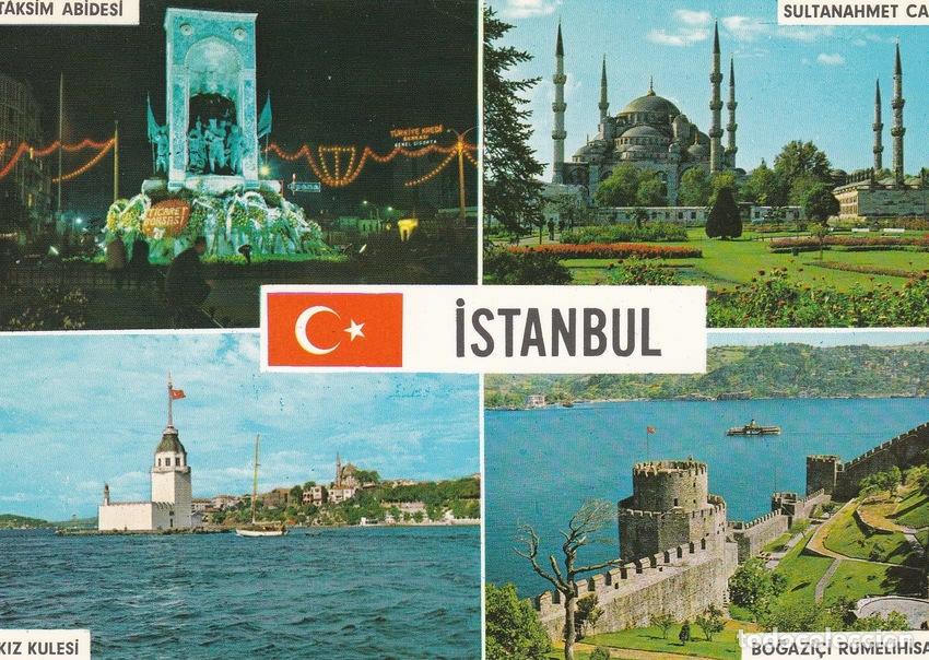 Postais: POSTAL 18807: ESTAMBUL: SALUTACIONES - Varios