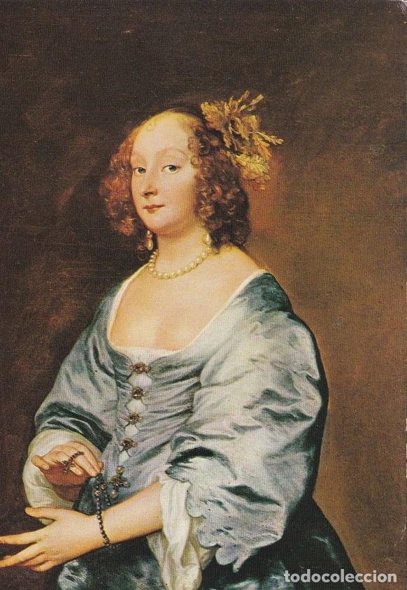Postkarten: POSTAL B9629: VAN DYCK: MARIA RUTHWEN - Varios