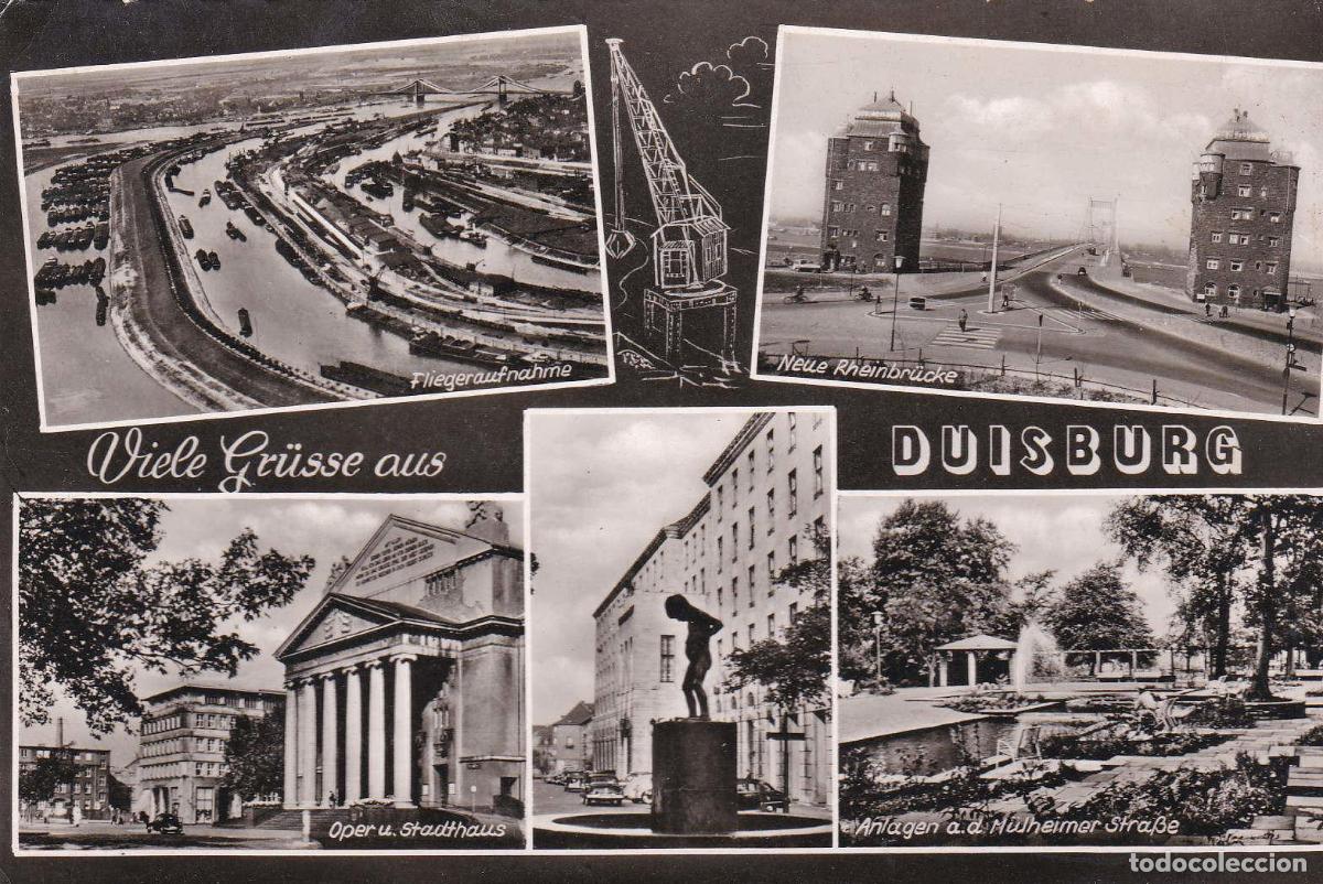 Postkarten: POSTAL 18941: ALEMANIA: DUISBURG - Varios