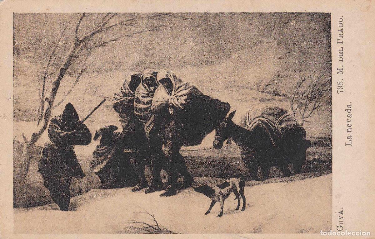 Postcards: POSTAL 18982: GOYA: LA NEVADA - Varios