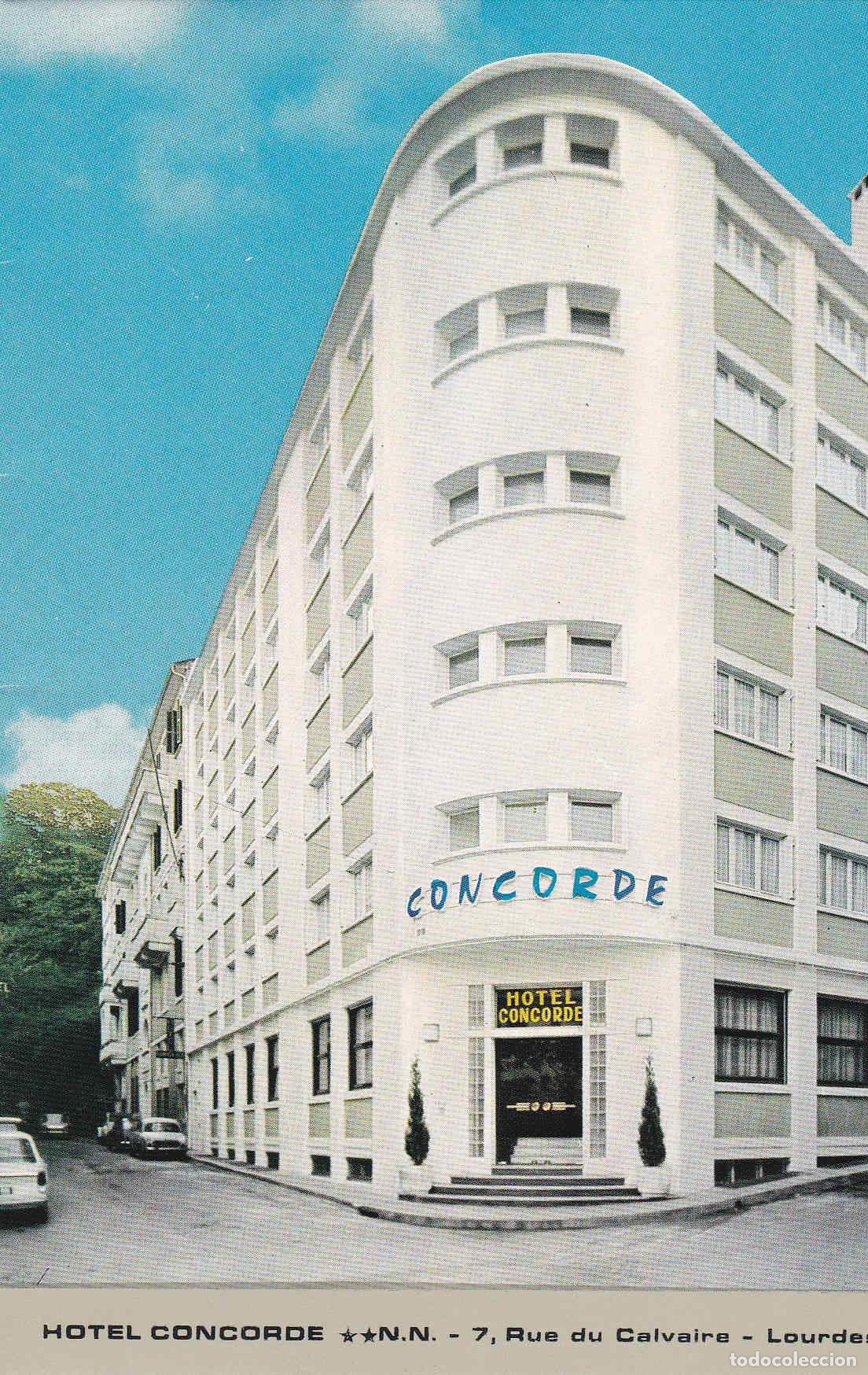 Postkarten: POSTAL 19098: LOURDES: HOTEL CONCORDE - Varios