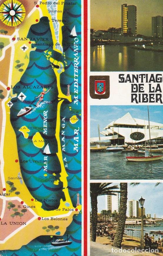 Postcards: POSTAL B9811: MURCIA: SANTIAGO DE LA RIBERA - Varios