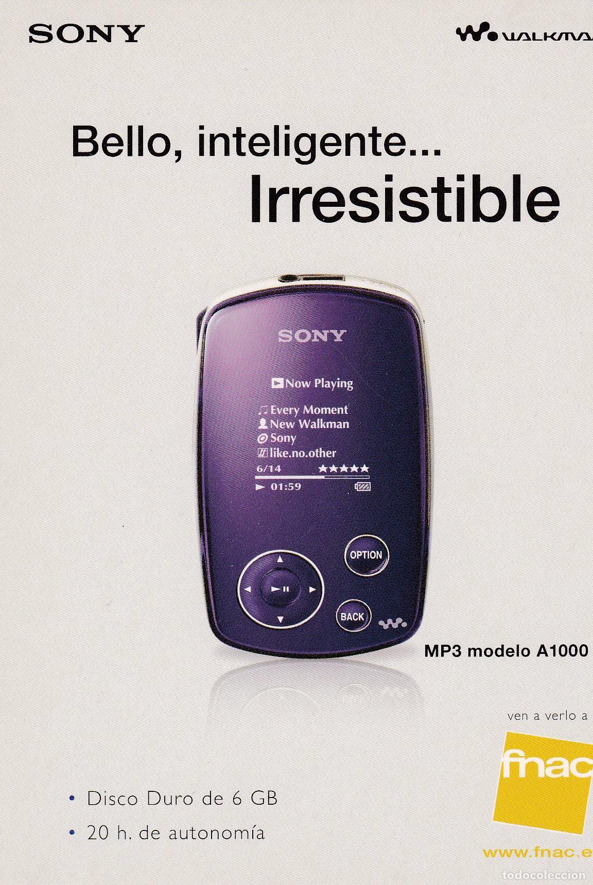 Postales: POSTAL B9884: CAMPA&Ntilde;A: SONY WALKMAN - Varios