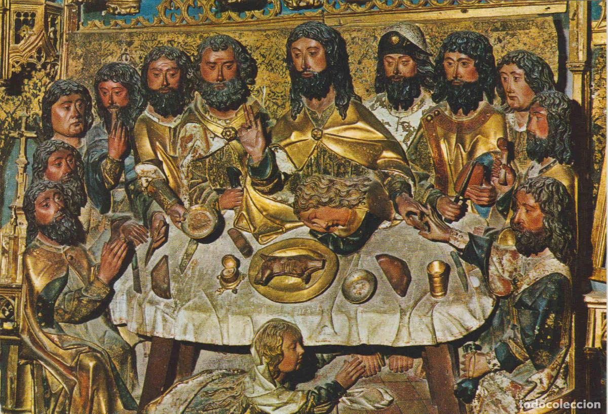 Postais: POSTAL 62553 : Ultima Cena. Burgos. Espa&ntilde;a - Varios