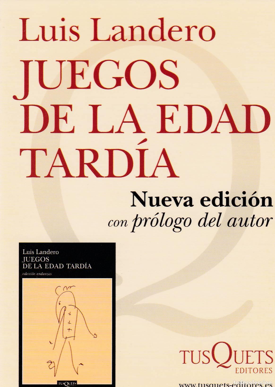 Postales: POSTAL B10081: LUIS LANDERO: JUEGOS DE LA EDAD TARDIA - Varios