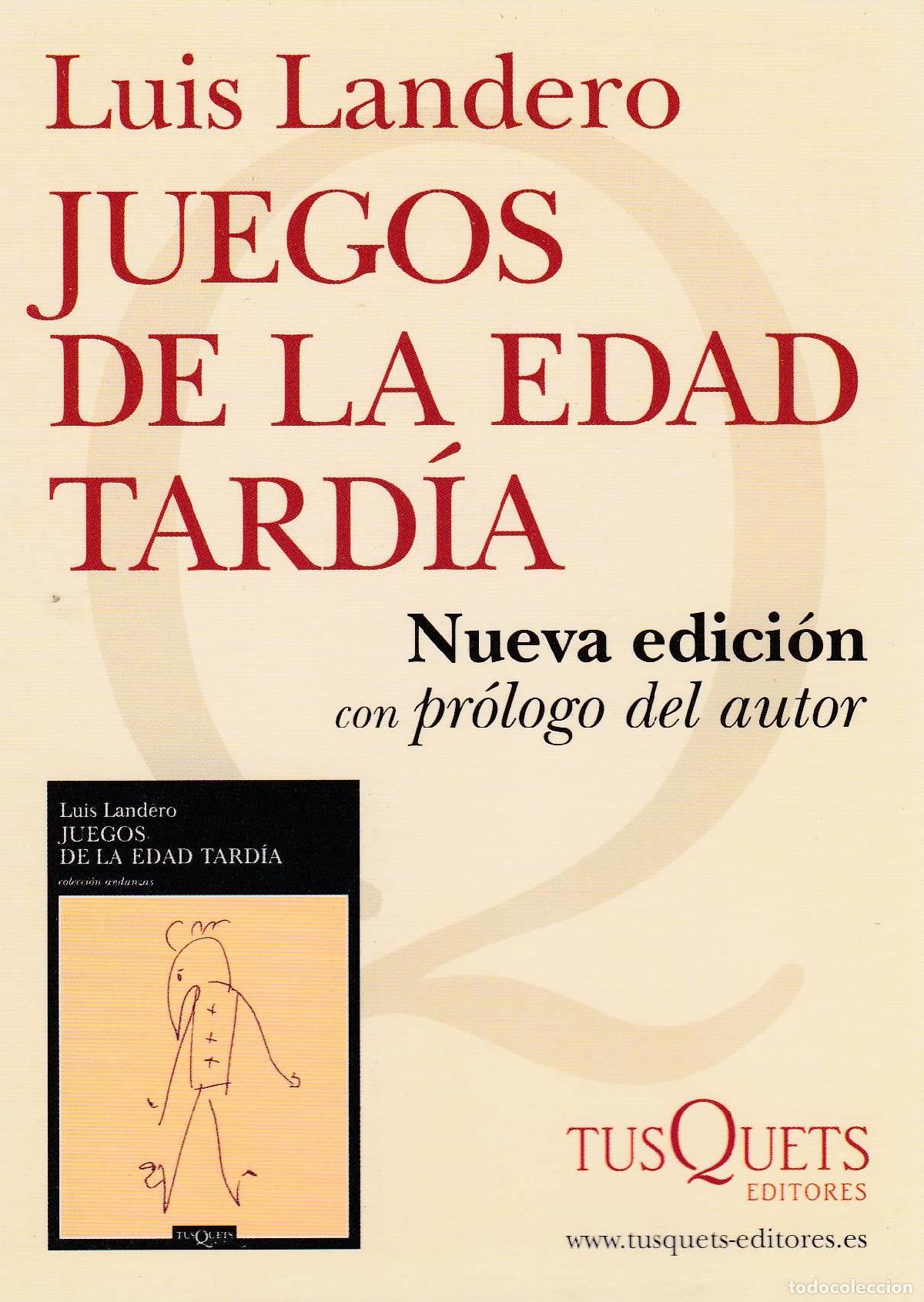 Postkarten: POSTAL B10086: LUIS LANDERO: JUEGOS DE LA EDAD TARDIA - Varios
