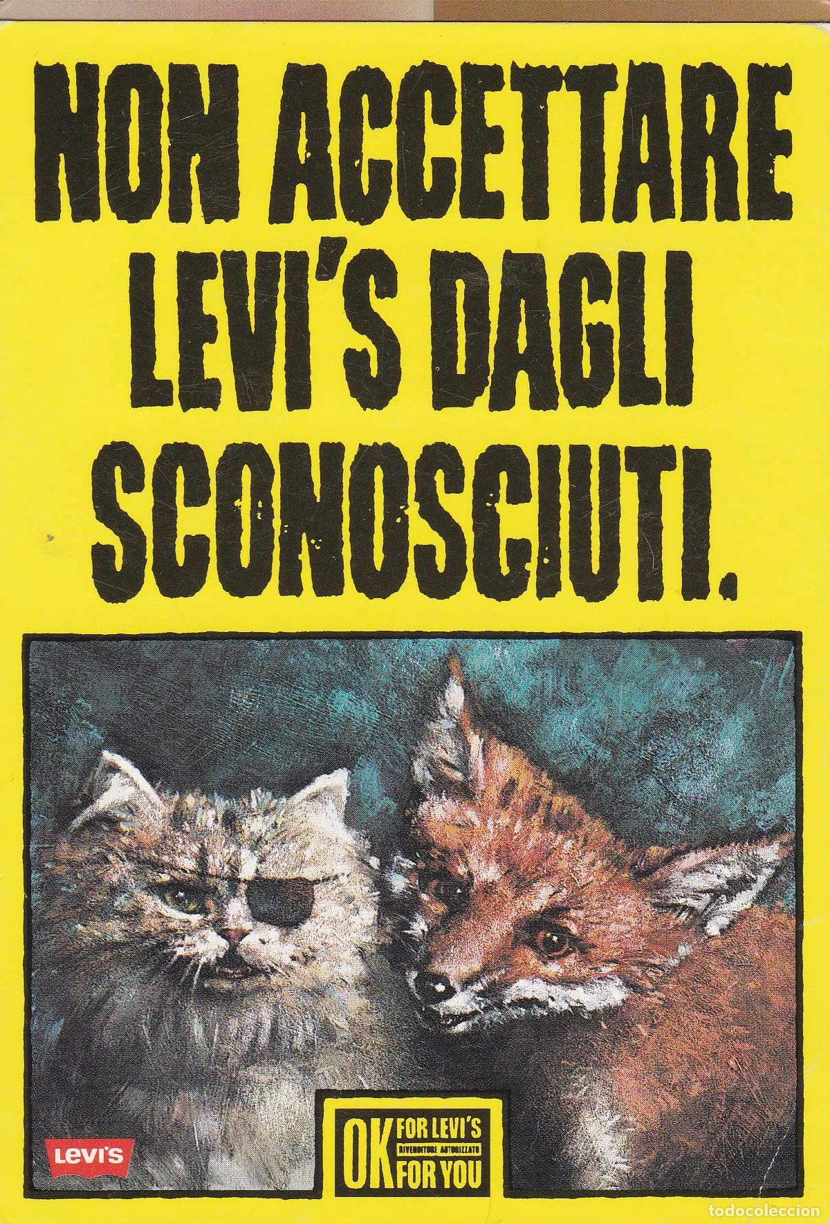 Postcards: POSTAL B10124: LEVI S: CAMPA&Ntilde;A PUBLICITARIA - Varios