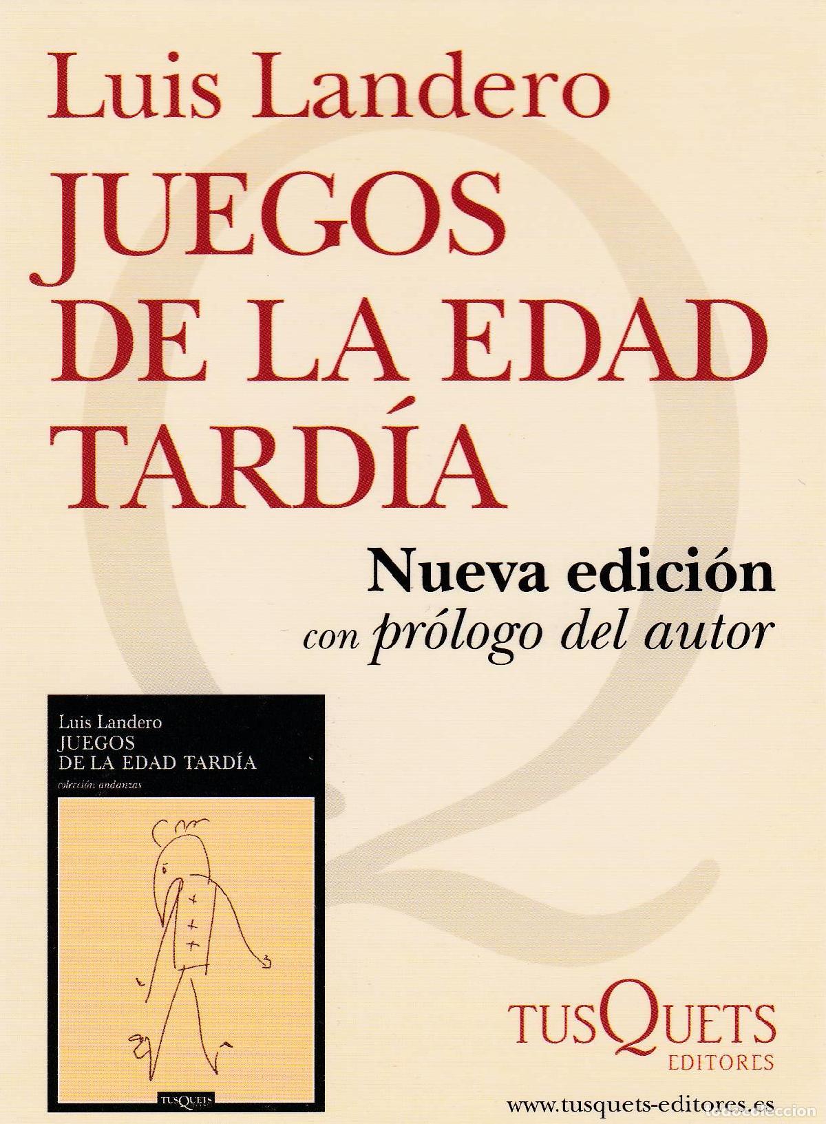 Postkarten: POSTAL B10084: LUIS LANDERO: JUEGOS DE LA EDAD TARDIA - Varios