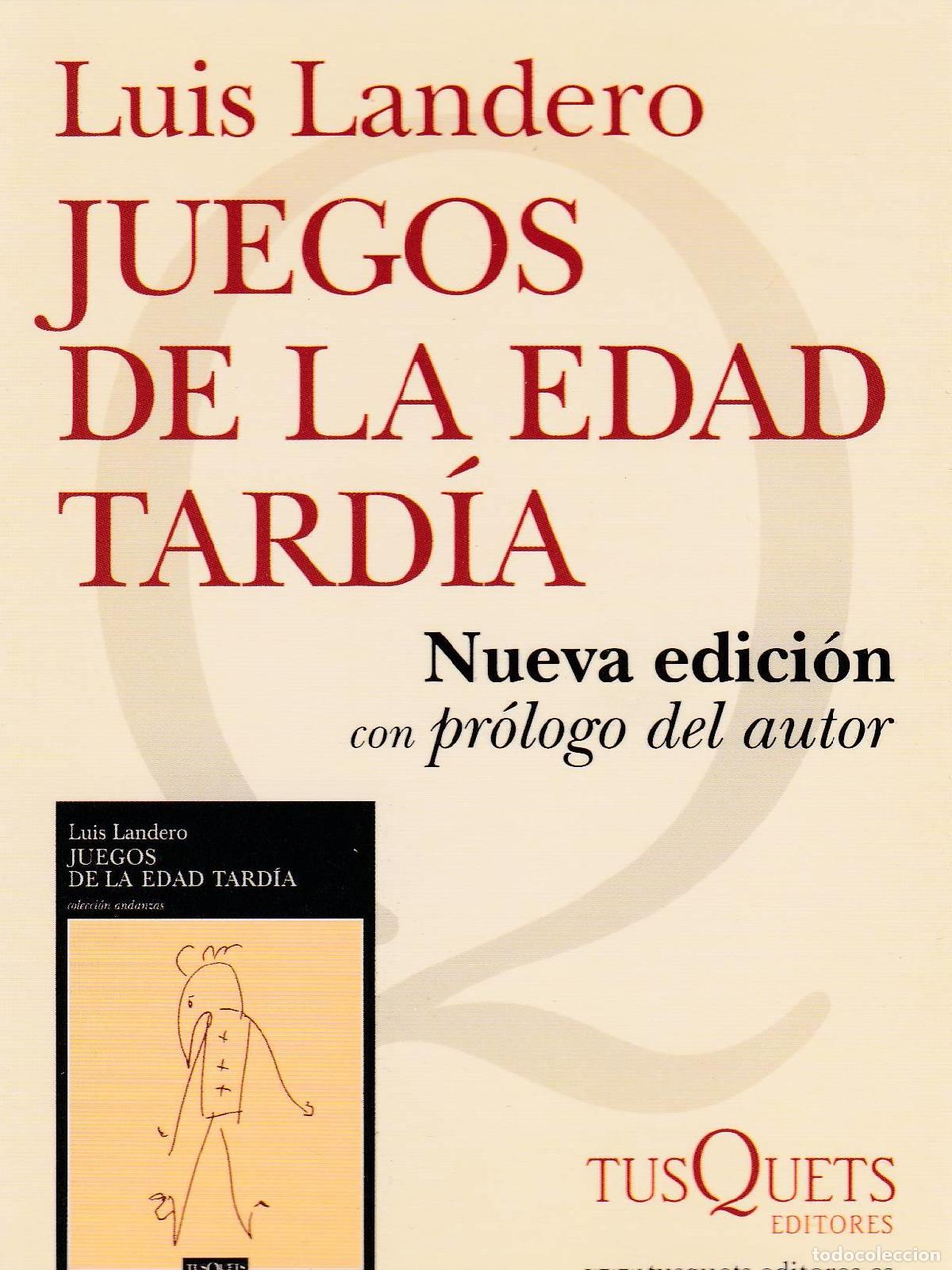 Cartoline: POSTAL B10080: LUIS LANDERO: JUEGOS DE LA EDAD TARDIA - Varios