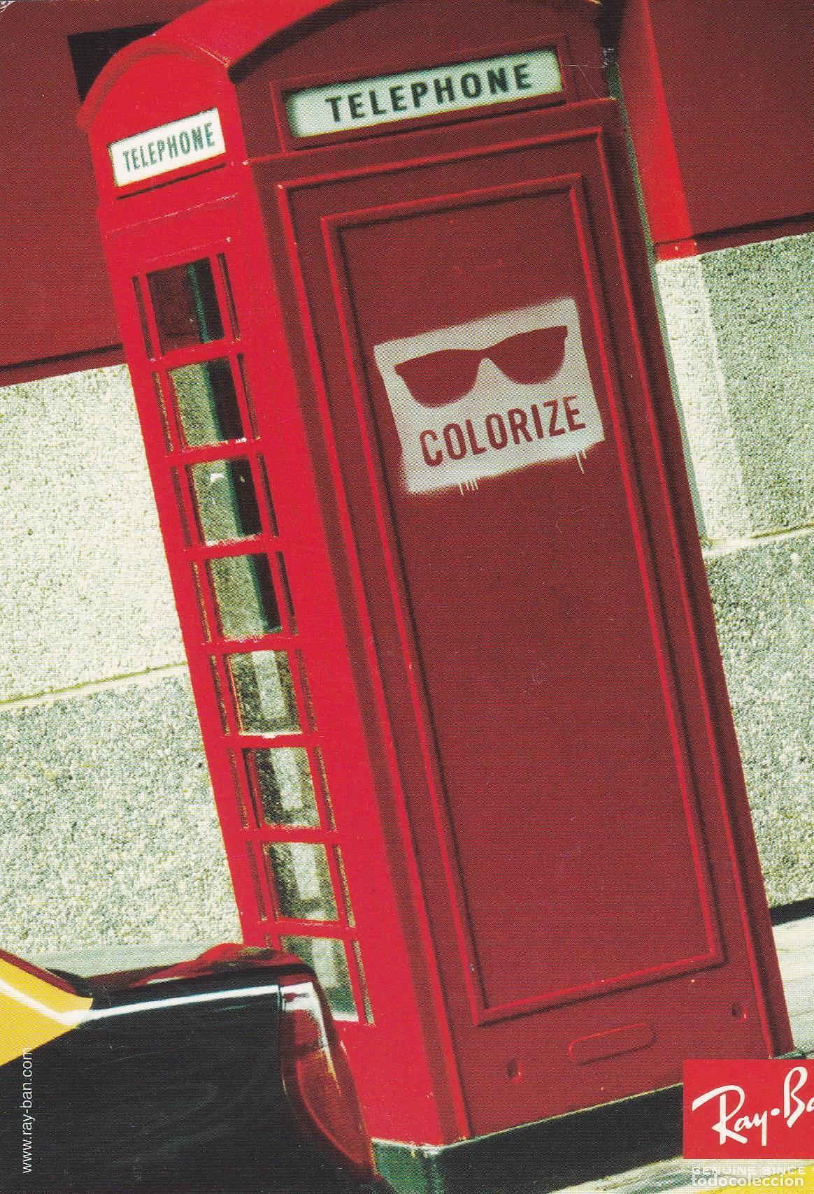 Postales: POSTAL B10190: RAY BAN: GENUINE SINCE 1937. WAYFARER - Varios