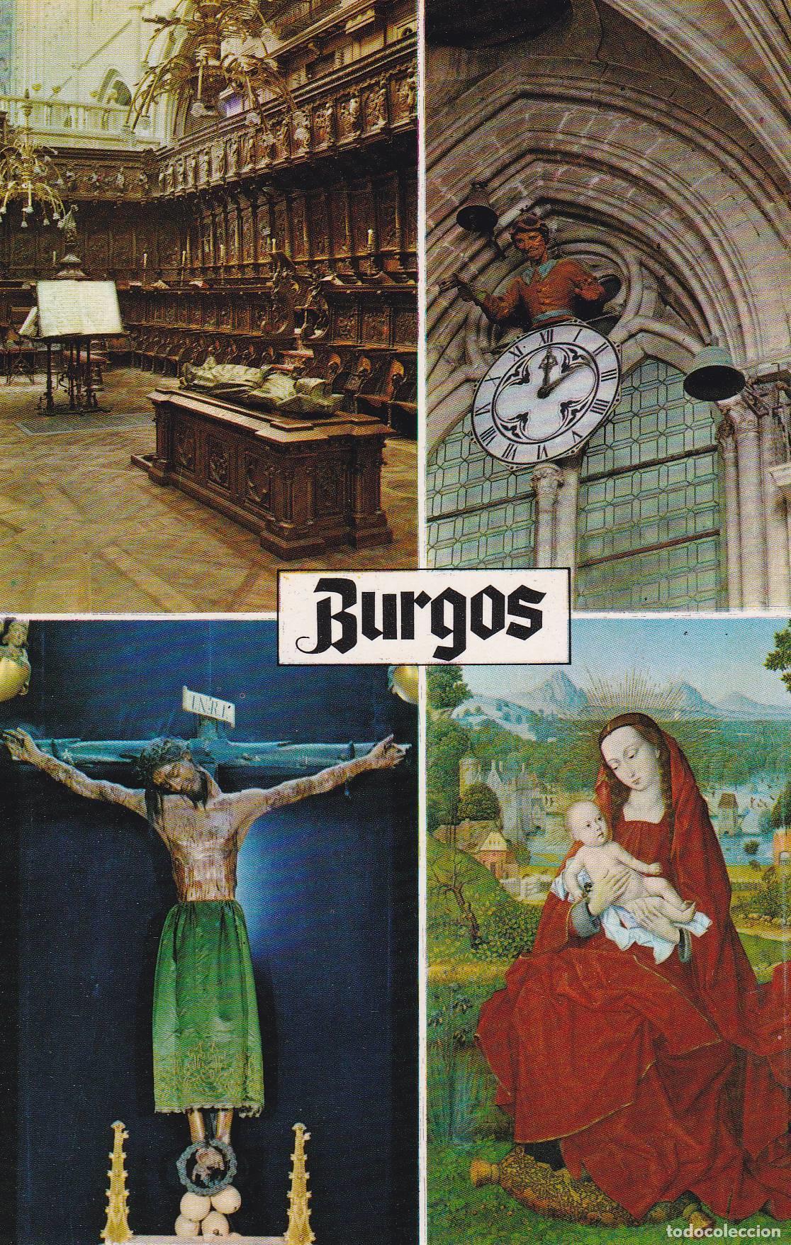 Postales: POSTAL B10139: BURGOS: CATEDRAL - Varios