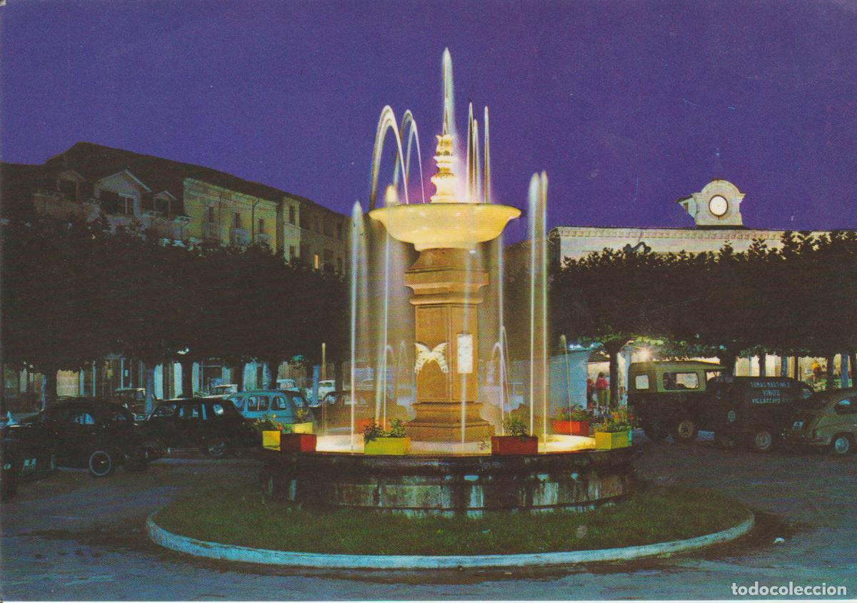 Cartoline: POSTAL 62678 : Fuente luminosa-Plaza Mayor.Villarcayo.Burgos. Espa&ntilde;a - Varios