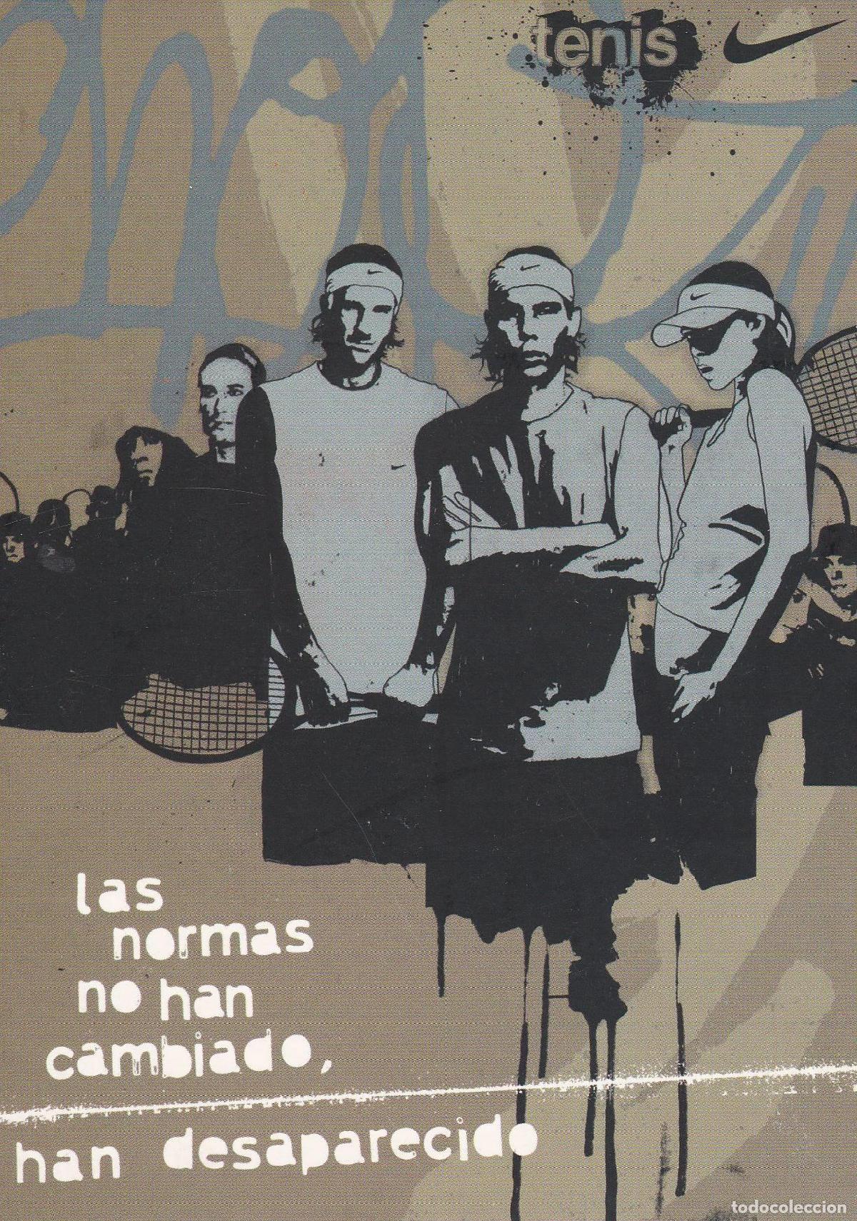 Postales: POSTAL B10193: NIKE: TENIS. CAMPA&Ntilde;A RAFA NADAL - Varios