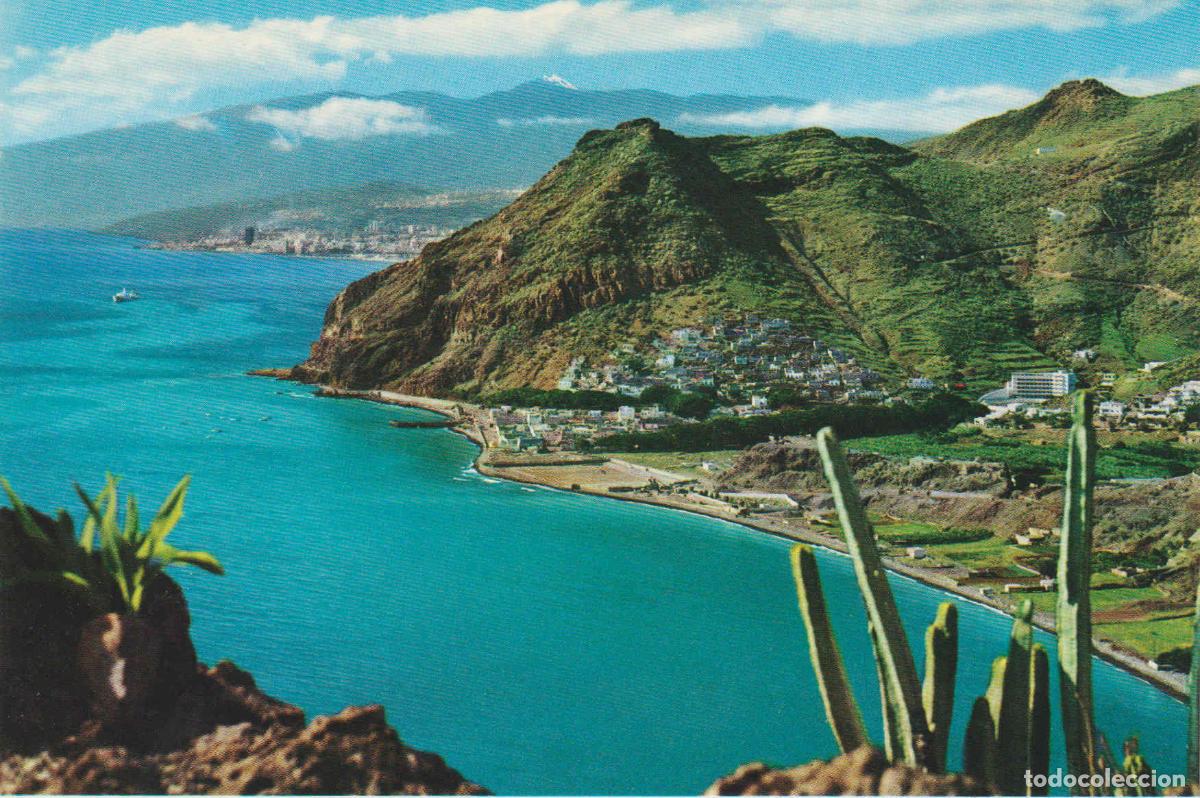 Postkarten: POSTAL 62747 : Tenerife. La Playa de las Teresitas. Espa&ntilde;a - Varios