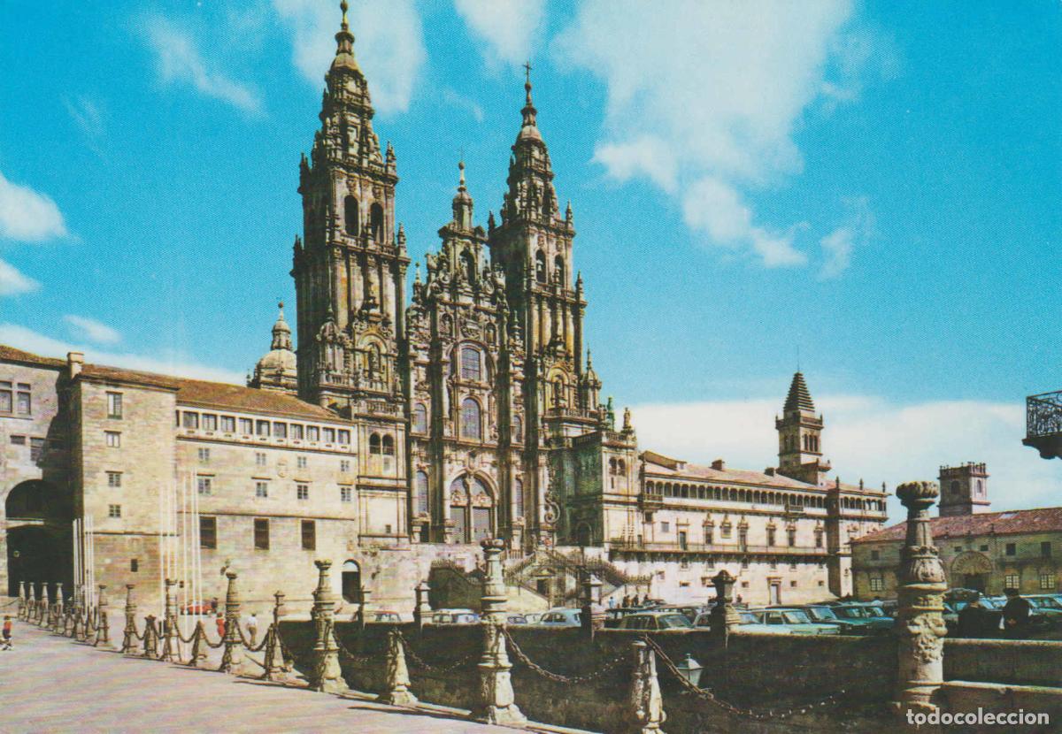 Postales: POSTAL 62770 : Santiago de Compostela. Catedral fachada de Obradoiro. Espa&ntilde;a - Varios