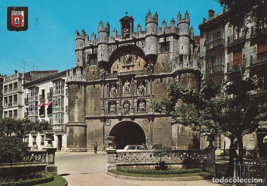 Postais: POSTAL B10465: BURGOS: ARCO DE SANTA MARIA - Varios