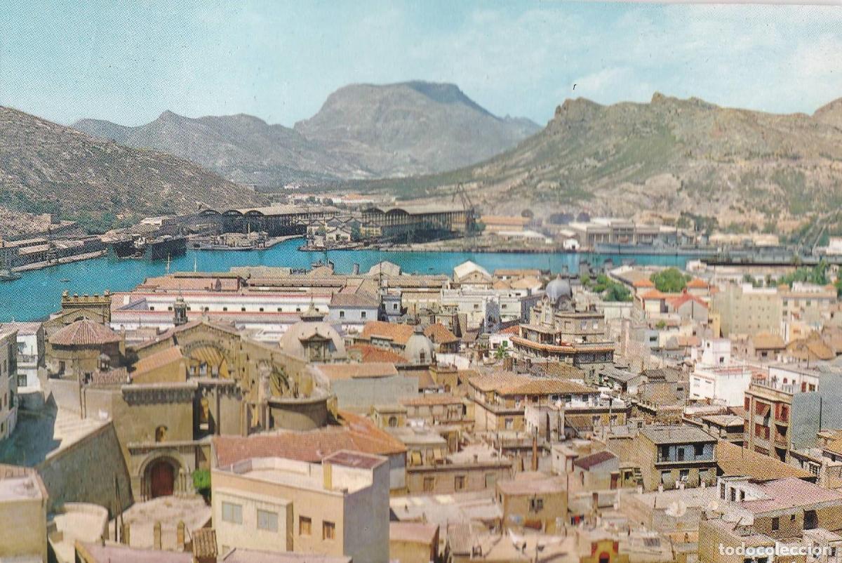 Postales: POSTAL B10427: CARTAGENA: DIVERSOS ASPECTOS TURISTICOS Y MONUMENTOS - Varios