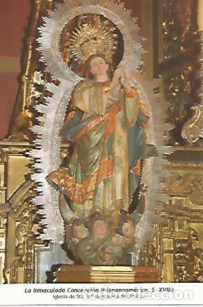 Postcards: POSTAL: La Inmaculada Concepcion. Iglesia de Santa Maria Magdalena de Sevilla - Varios