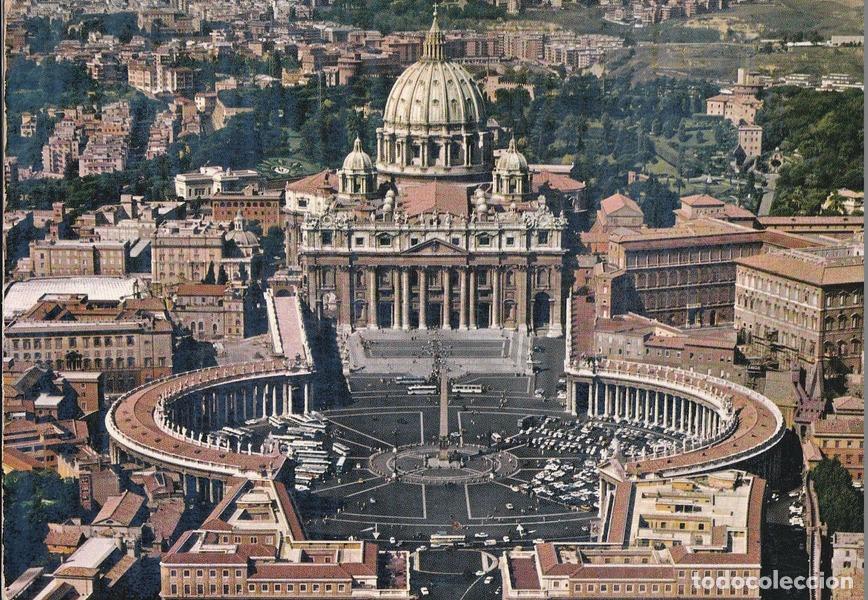 Postais: POSTAL B10485: ROMA: PLAZA SAN PEDRO - Varios