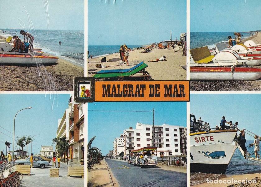 Postales: POSTAL B10531: MALGRAT DE MAR: DIVERSOS ASPECTOS - Varios - Foto 1