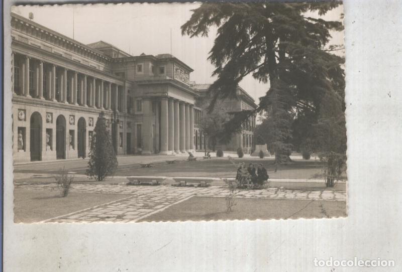 Postales: Postal 013242: Fachada principal del museo del prado de madrid - Varios