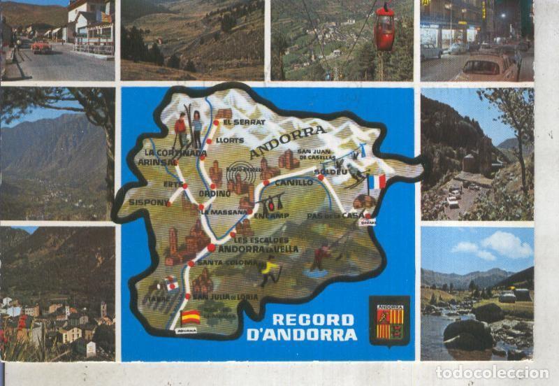 Postkarten: Postal 013858: Vistas varias de Andorra - Varios