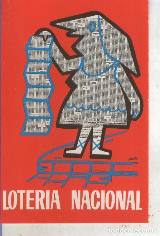 Cartoline: Postal 013625: Loteria Nacional, cartel 1962 de Don Pablo San Jose Garcia - Varios