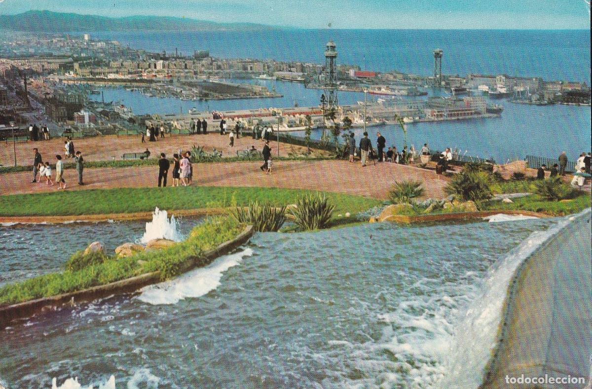 Cartes Postales: POSTAL B10697: BARCELONA: PANORAMICA DEL PUERTO - Varios