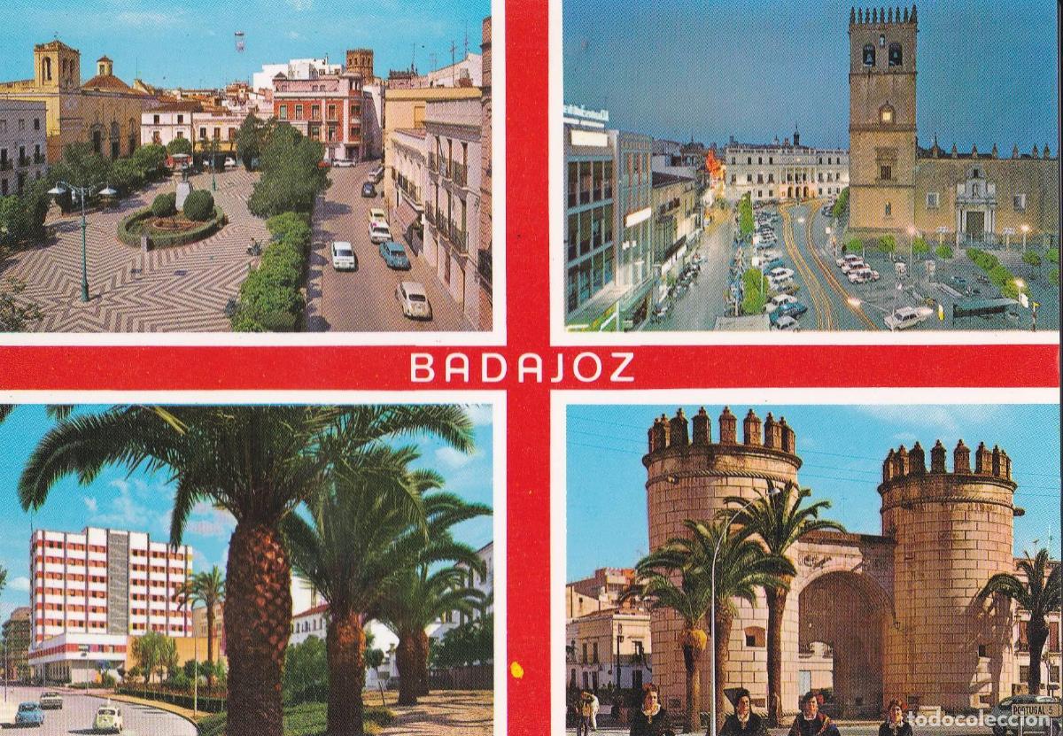Postais: POSTAL B10703: BADAJOZ: DIVERSOS ASPECTOS - Varios
