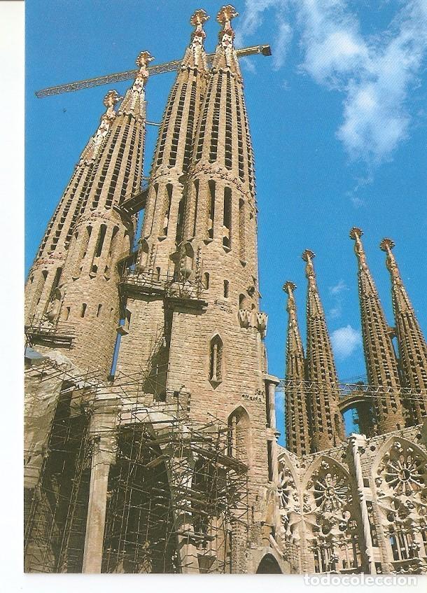Postales: Postal 029173 : La Sagrada Familia, Barcelona - Varios