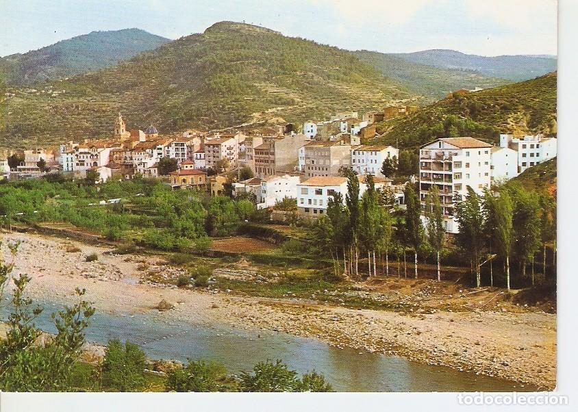 Postkarten: Postal 024996 : Montanejos (Castellon). Vista panoramica y rio - Varios