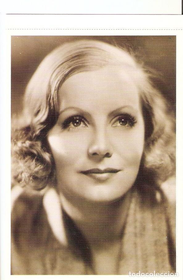 Postais: Postal 026723 : Actriz, Greta Garbo - Varios