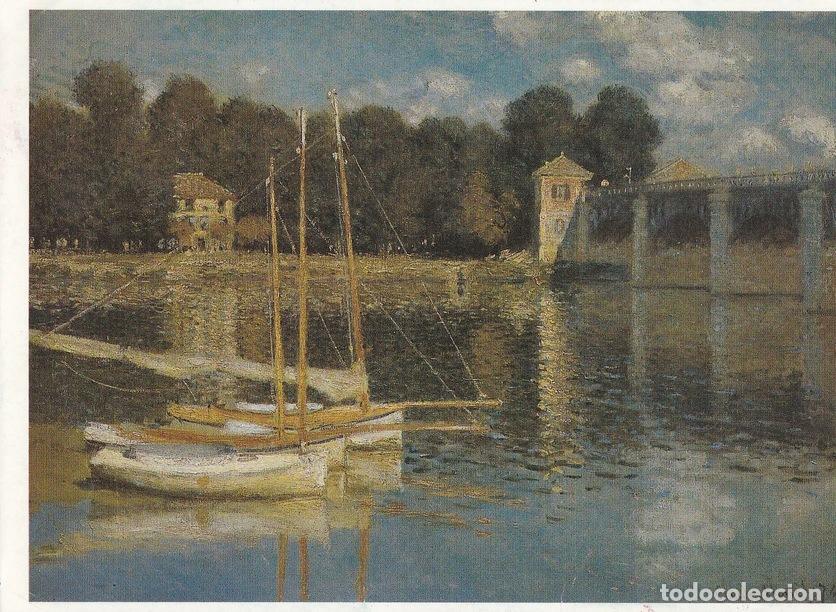 Postales: POSTAL B10844: CLAUDE MONET: LE PONT ARGENTEUIL - Varios
