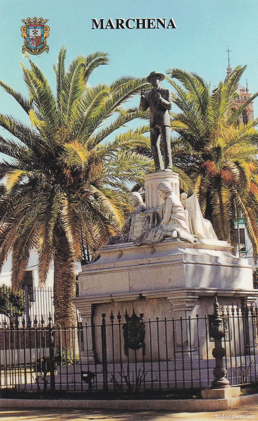 Postales: POSTAL B10905: MARCHENA: MONUMENTO A PEPE MARCHENA - Varios
