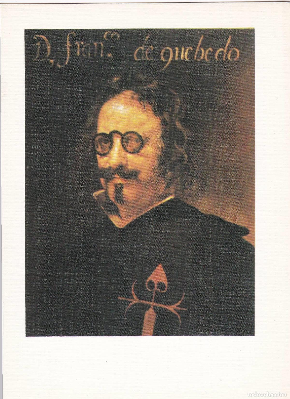 Postales: POSTAL B10953: RETRATO DE QUEBEDO. OLEO - Varios