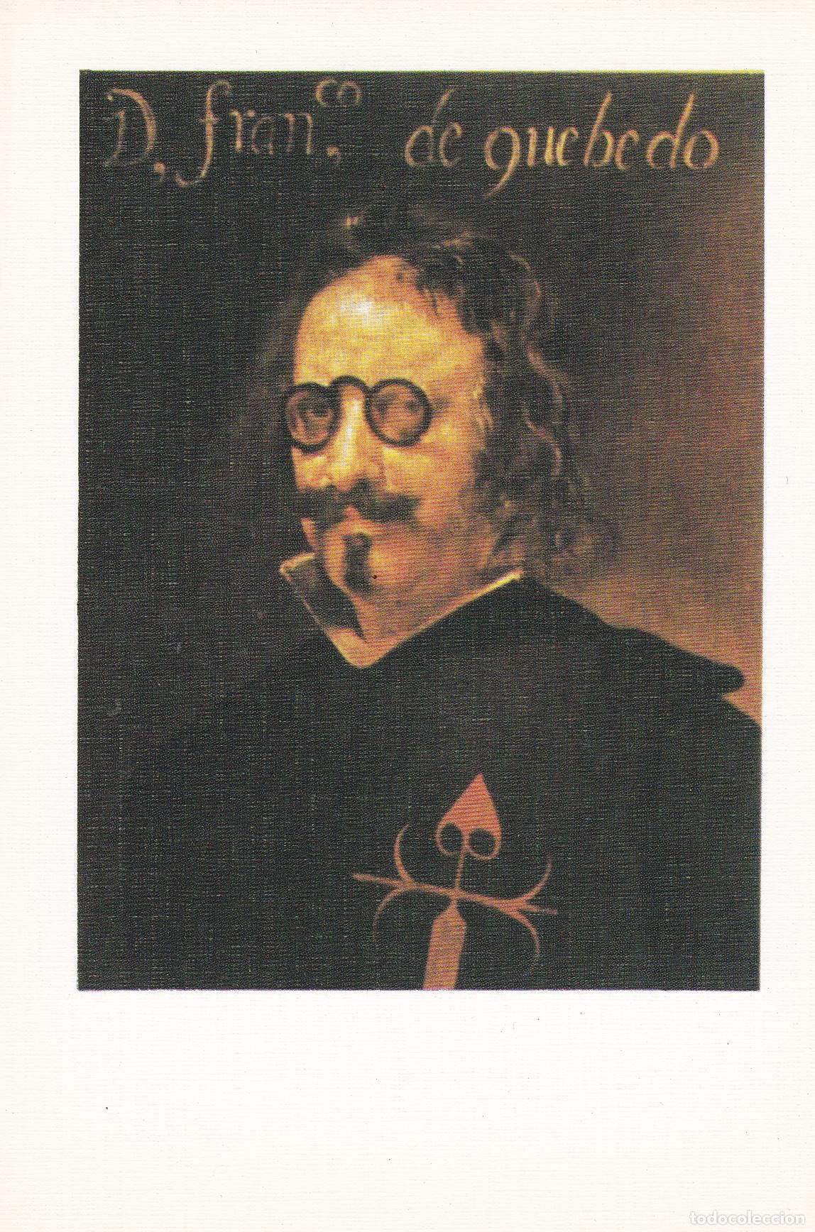 Postales: POSTAL B10952: RETRATO DE QUEBEDO. OLEO - Varios