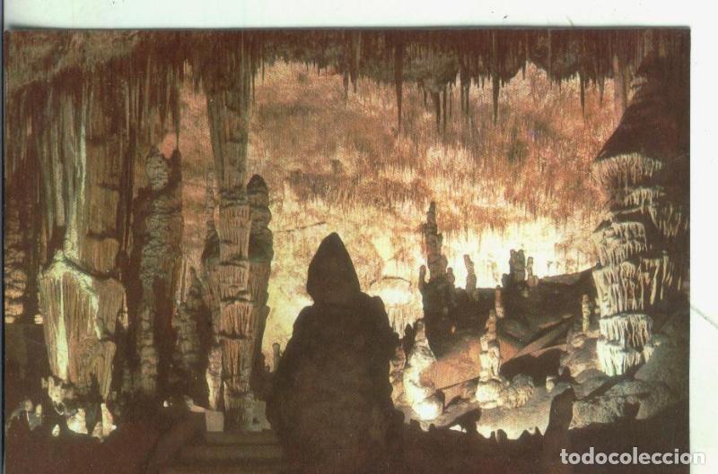 Postais: Postal 4316 : Mallorca: Porto Cristo: Cuevas del Drach: Monje y Cactus - Varios