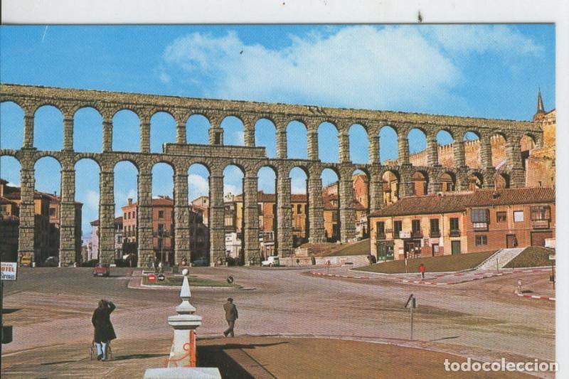 Postcards: Postal 7202 : Segovia, Acueducto y plaza oriental - Varios