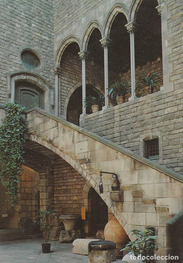 Postais: POSTAL B11192: BARCELONA: ESCALERA MUSEO DE HISTORIA - Varios