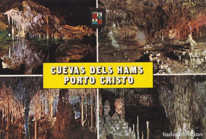 Postales: POSTAL B11245: MALLORCA: CUEVAS DE HAMS. DIVERSOS ASPECTOS - Varios