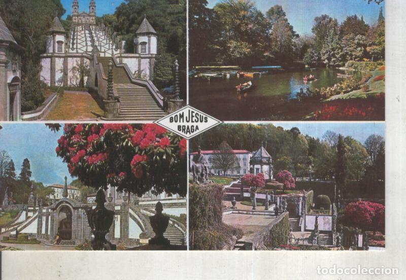 Cartoline: Postal 014149: Vistas varias de Bom Jesus, Braga, Portugal - Varios