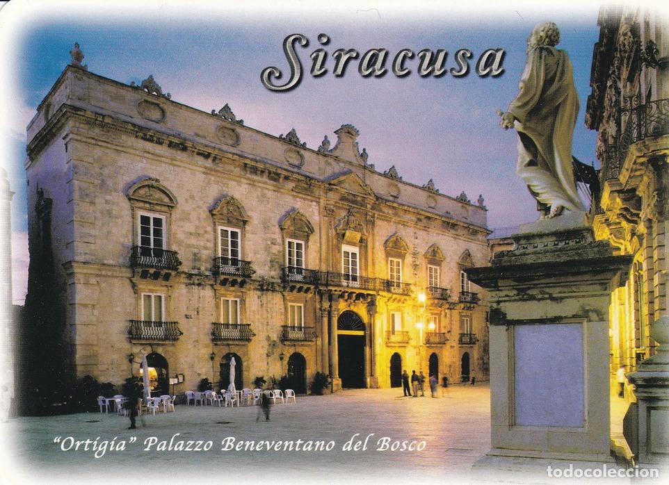 Postkarten: POSTAL B11248: SIRACUSA: PALACIO EL BOSCO - Varios