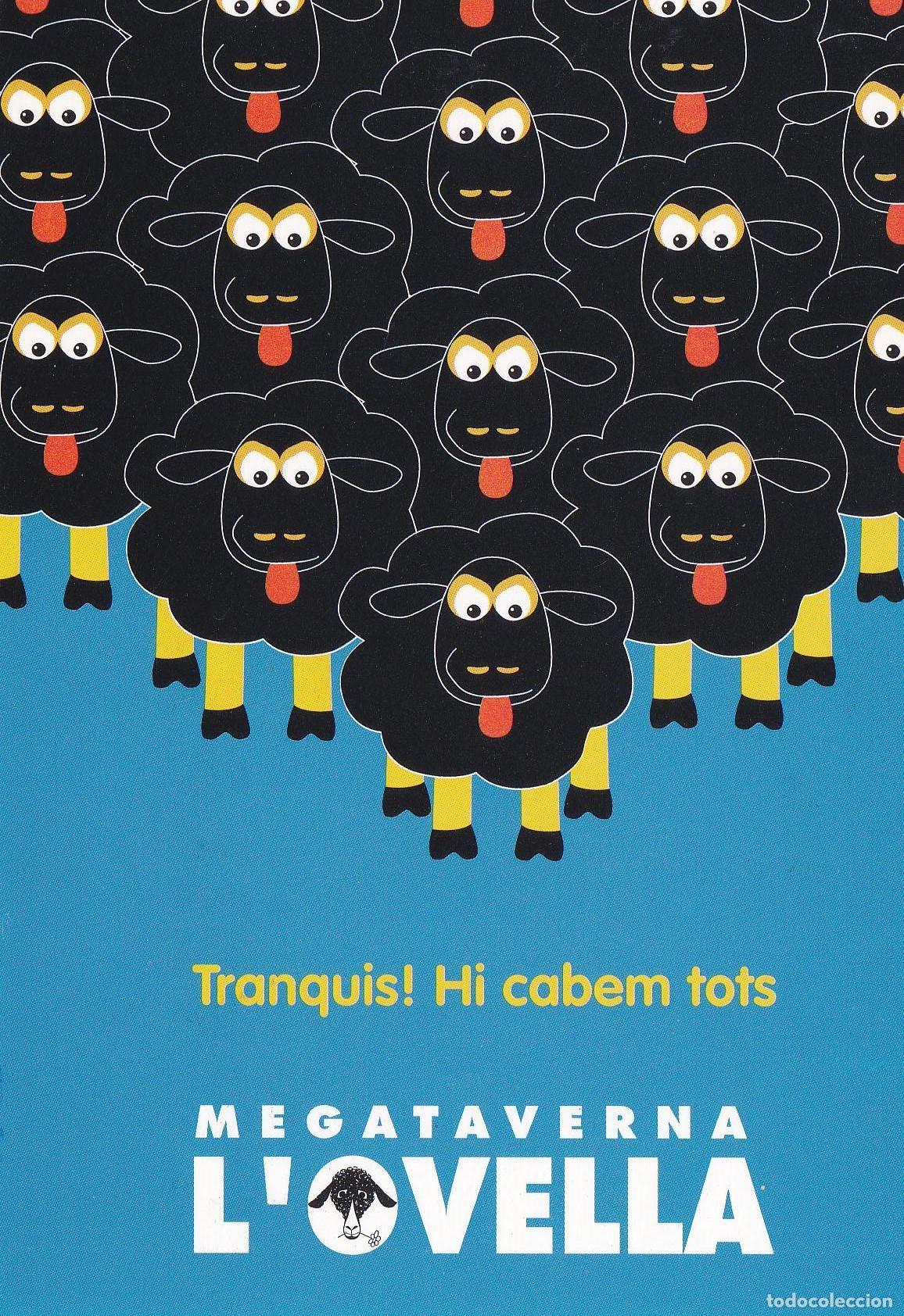 Cartes Postales: POSTAL B11380: TABERNA LA OVELLA NEGRA. BARCELONA - Varios