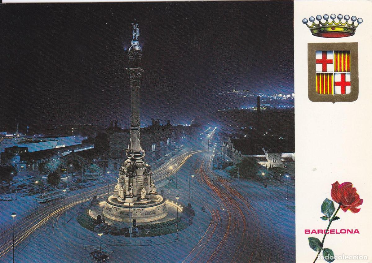 Postales: Postal 60132: Monumento a Colon (Barcelona) - Varios