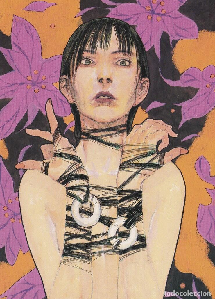 Cartoline: POSTAL B11460: POSTCARD BOOK. LA ESPADA INMORTAL. HIROAKI SAMURA. DIVERSOS ASPECTOS - Varios