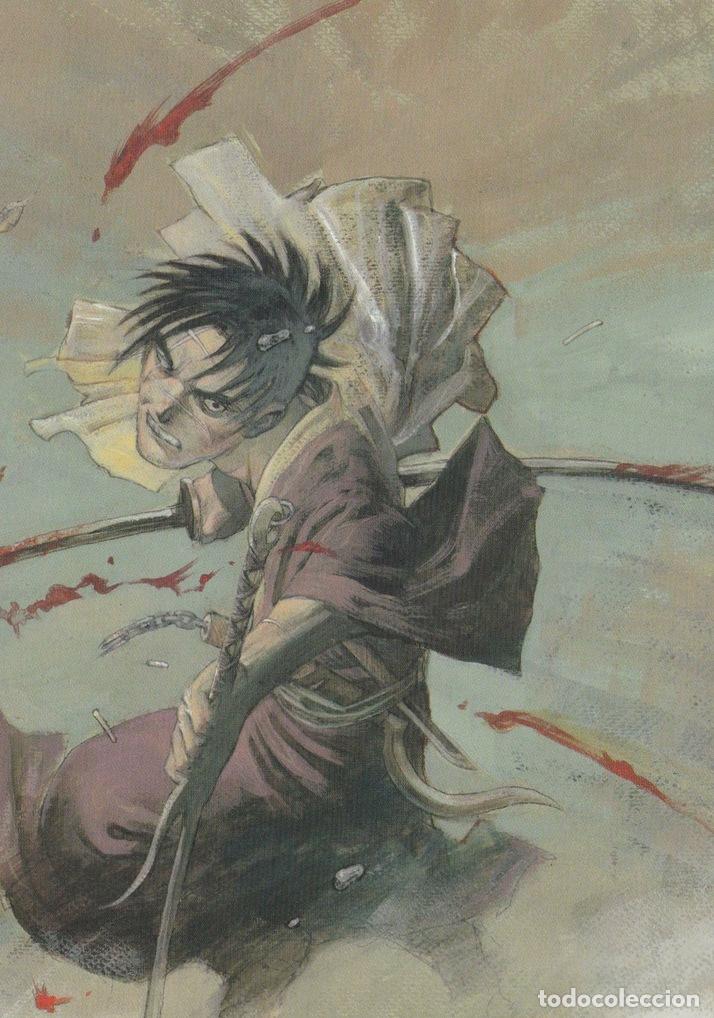 Postales: POSTAL B11495: POSTCARD BOOK. LA ESPADA INMORTAL. HIROAKI SAMURA. DIVERSOS ASPECTOS - Varios