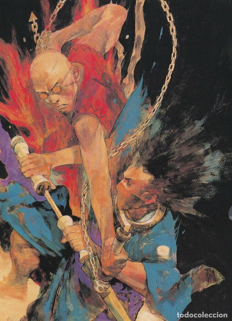 Postkarten: POSTAL B11458: POSTCARD BOOK. LA ESPADA INMORTAL. HIROAKI SAMURA. DIVERSOS ASPECTOS - Varios