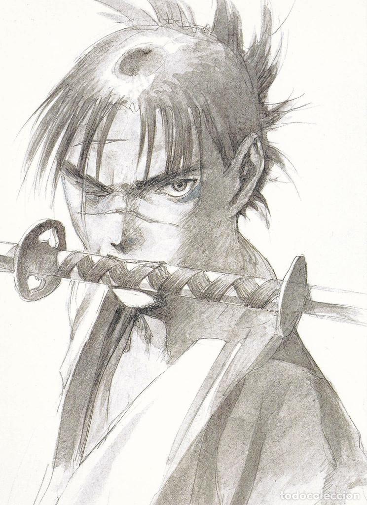 Cartoline: POSTAL B11468: POSTCARD BOOK. LA ESPADA INMORTAL. HIROAKI SAMURA. DIVERSOS ASPECTOS - Varios