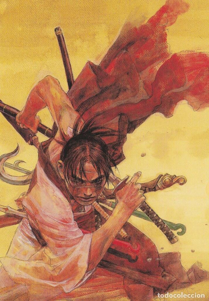 Cartoline: POSTAL B11459: POSTCARD BOOK. LA ESPADA INMORTAL. HIROAKI SAMURA. DIVERSOS ASPECTOS - Varios