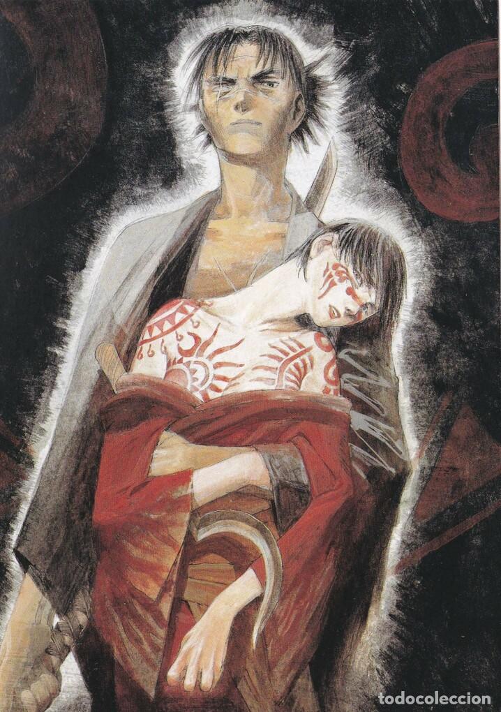 Cartoline: POSTAL B11473: POSTCARD BOOK. LA ESPADA INMORTAL. HIROAKI SAMURA. DIVERSOS ASPECTOS - Varios